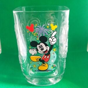 2000 McDonald's Walt Disney Mickey Mouse Drinking Glass.